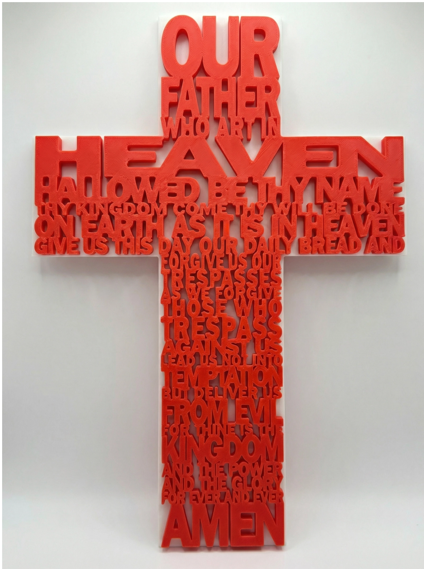Vaterunser-Kreuz