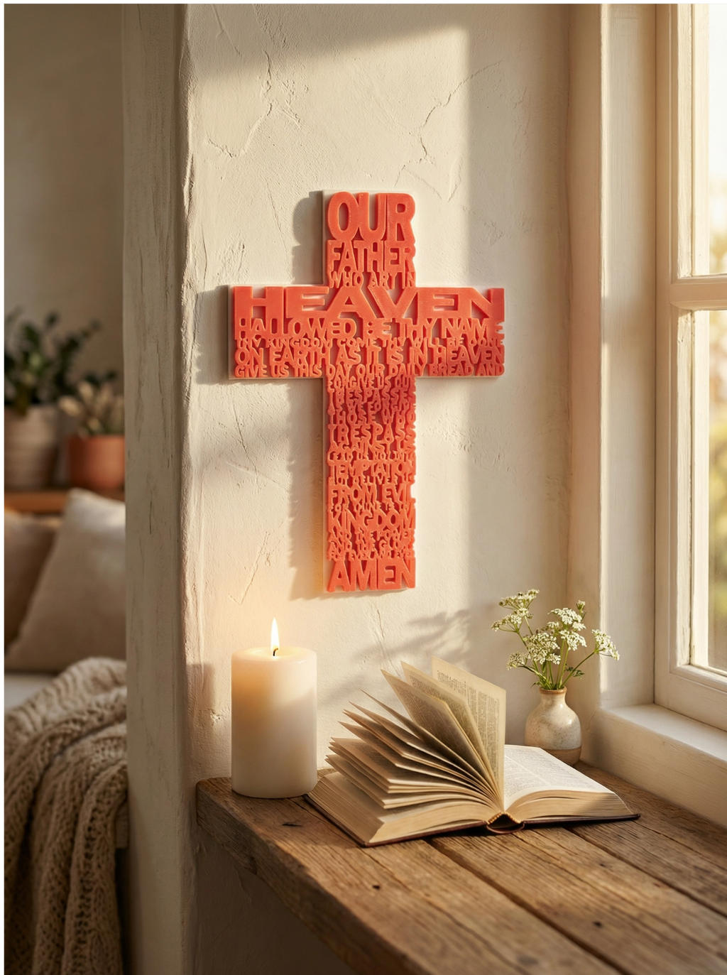 Vaterunser-Kreuz