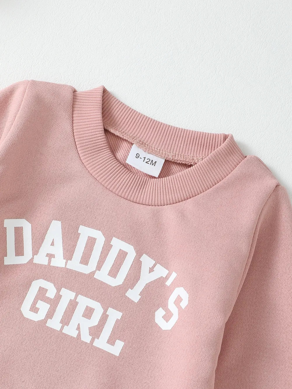 Kinder Sweatshirt und Hose mit Buchstaben-Grafik Set