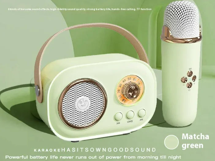 Audio Bluetooth portable avec microphone sans fil