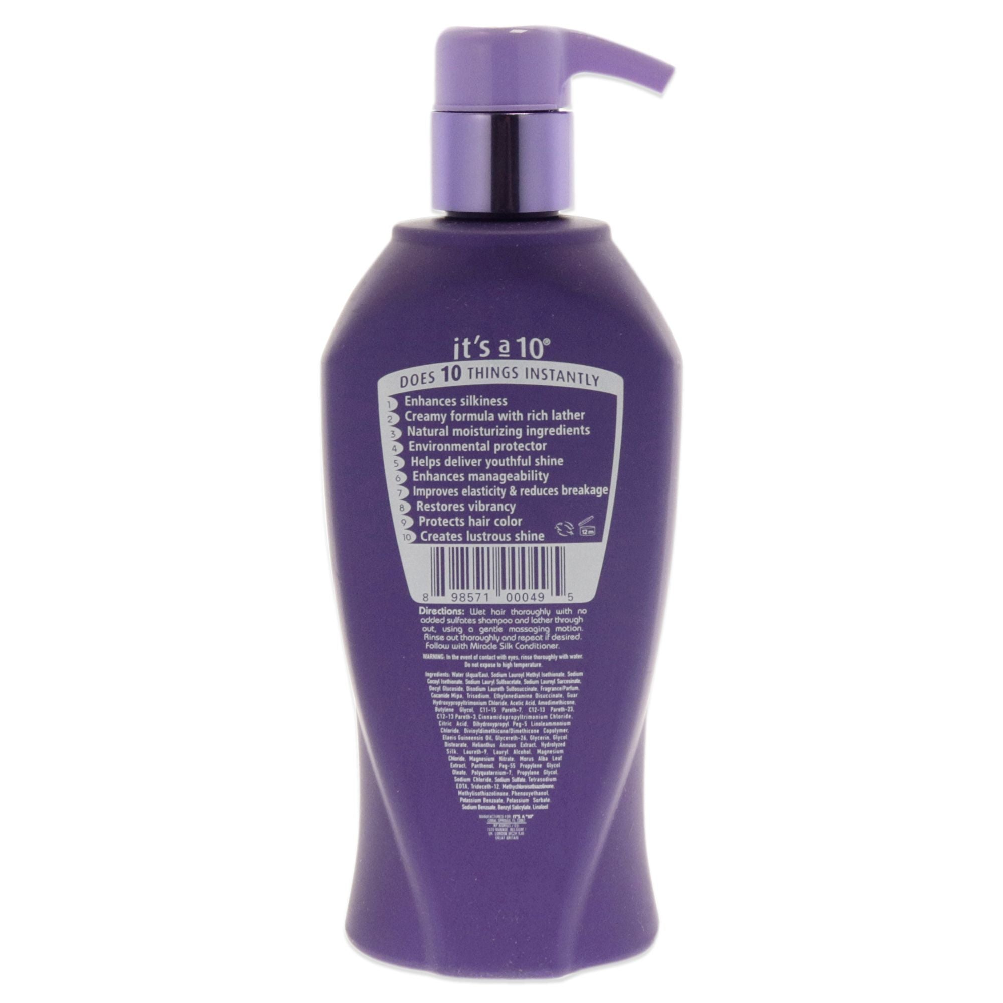 Shampooing Soie Miraculeuse Silk Express