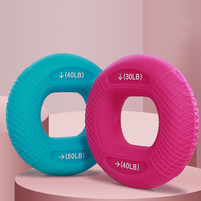 40-80LB Handgriffring; Krafttrainings-Silikonring; Fitness Bodybuilding Karpalexapnder Trainingsfingerring