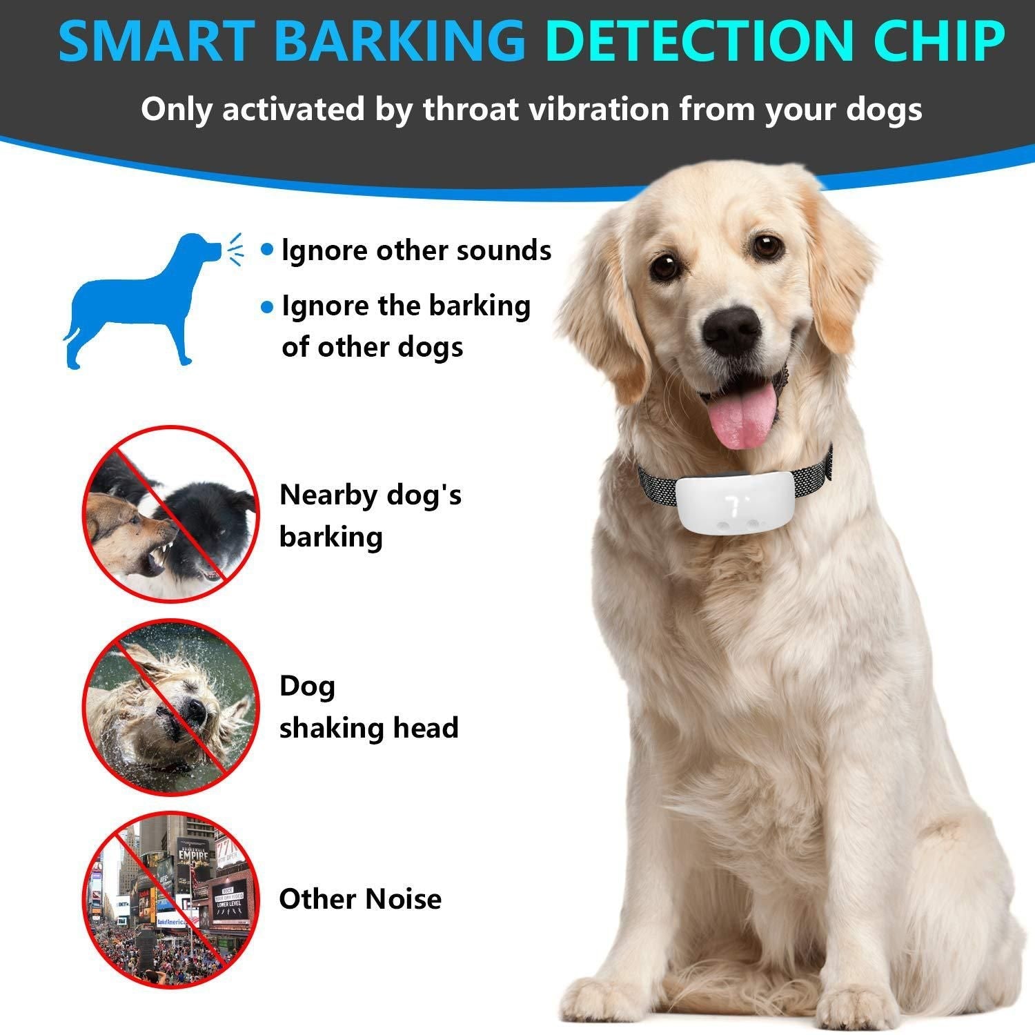 Dispositif anti-aboiement tactile ; dresseur de chiens ; accessoires anti-aboiements pour animaux