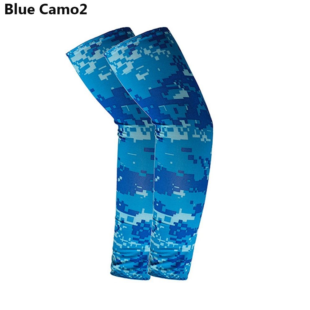 2x Manchons de bras ; Protection solaire UV Sport Couvre-mains Rafraîchissant Chaud pour la course, la pêche, le cyclisme