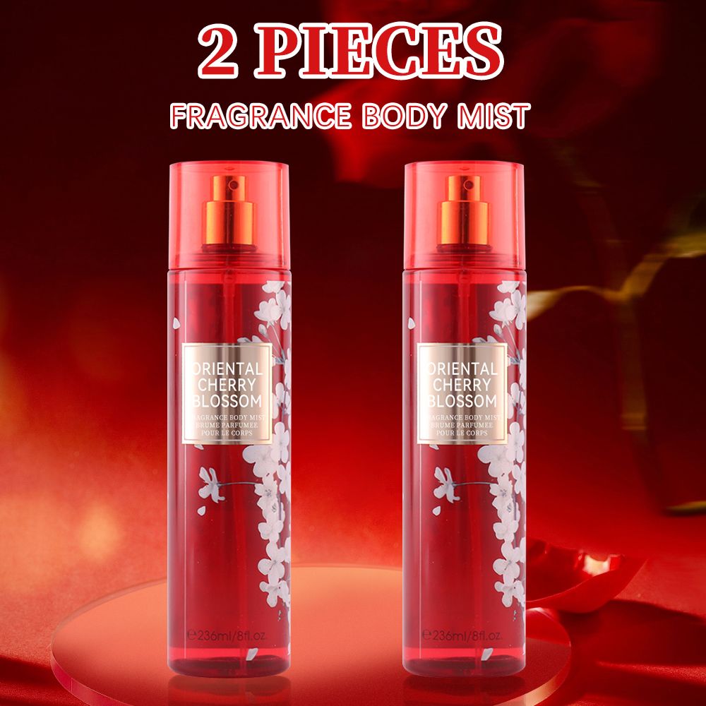 236 ml/ Haar- und Körperspray für Damen, Blumiger Duftspray, Erfrischendes Körperspray, Langanhaltender Duft, Ideal für den Alltag, Verabredungen, Feiern und als Geschenk