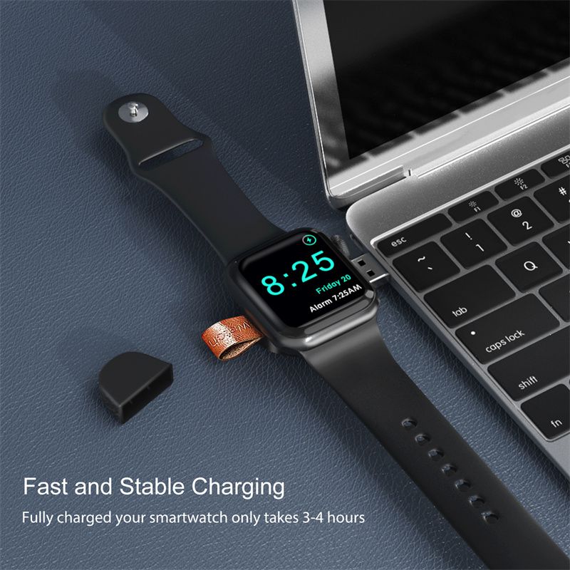 Kabelloses Ladegerät für iWatch Zubehör Tragbare USB-Ladestation Apple Watch Ladegerät
