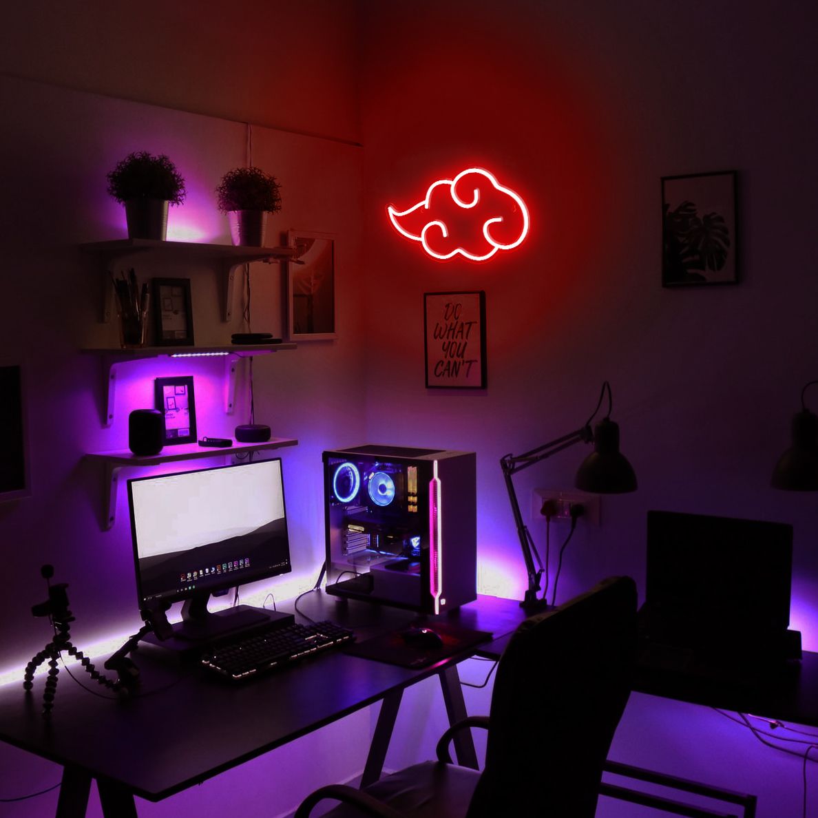 Neonwolkenlichter, USB-betriebene LED-Neon-Schilder-Nachtlichter, Gaming-Zimmer Schlafzimmer Wohnzimmer Dekorationslampe Weihnachtsgeschenk