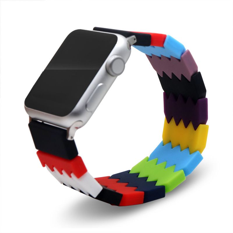 Applicable au bracelet élastique en gelée de montre