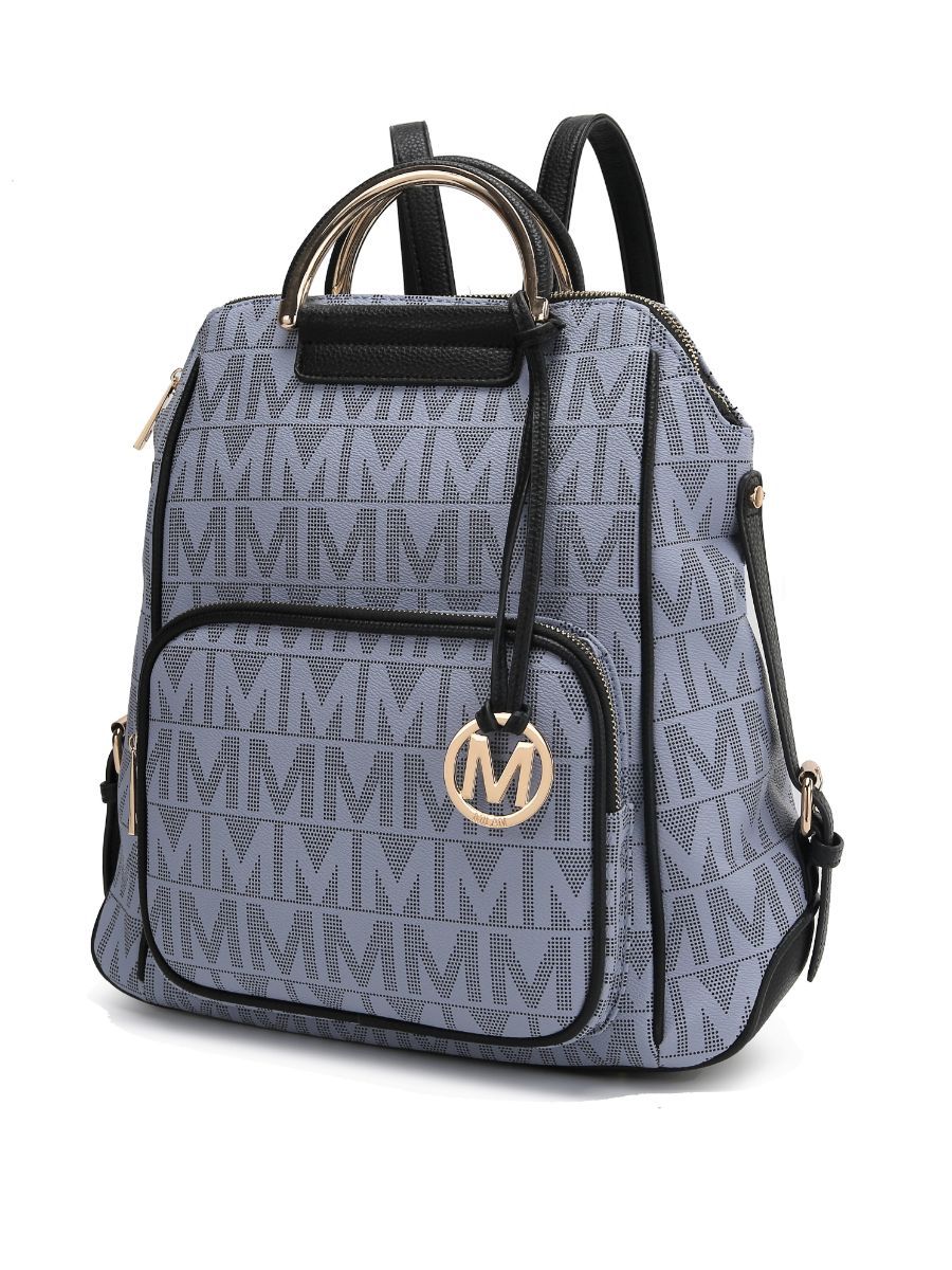 MKF Collection Cora Milan M Signature Modischer Rucksack von Mia K
