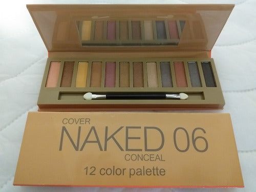 Naked Cover & Conceal Lidschatten 12er-Palette – Farbe 06
