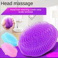 2 brosses de massage en silicone pour la tête, peignes de shampoing, massage du cuir chevelu, peigne pour le lavage des cheveux, brosse de douche corporelle, outils de beauté amincissants pour le bain et le spa