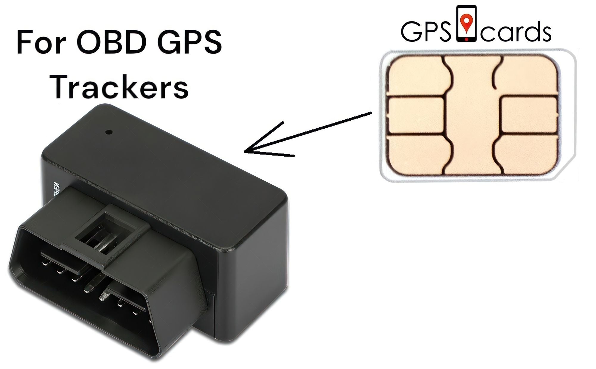 GPS-SIM funktioniert mit Coban GPS-408A/B mit tragbarem großem Akku