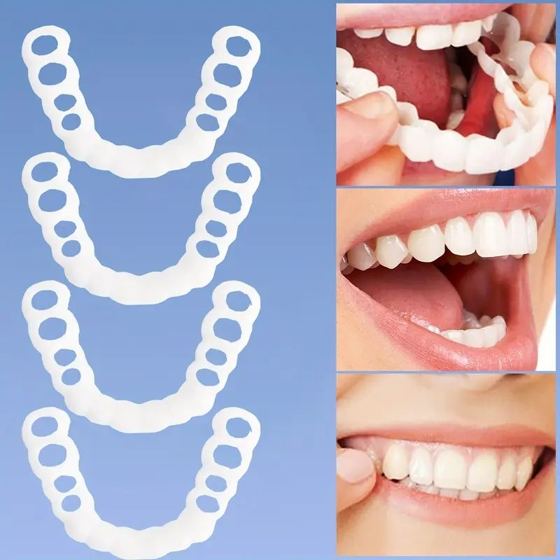"2Pac Silicone Orthodontic Mouthguards - Adjustable Teeth Aligners for Men/Women - Christmas Gift"