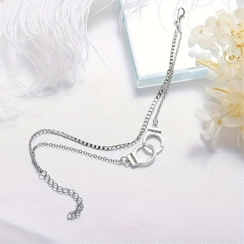 1 Stück Damenarmband 925er Silber Schnallenarmband