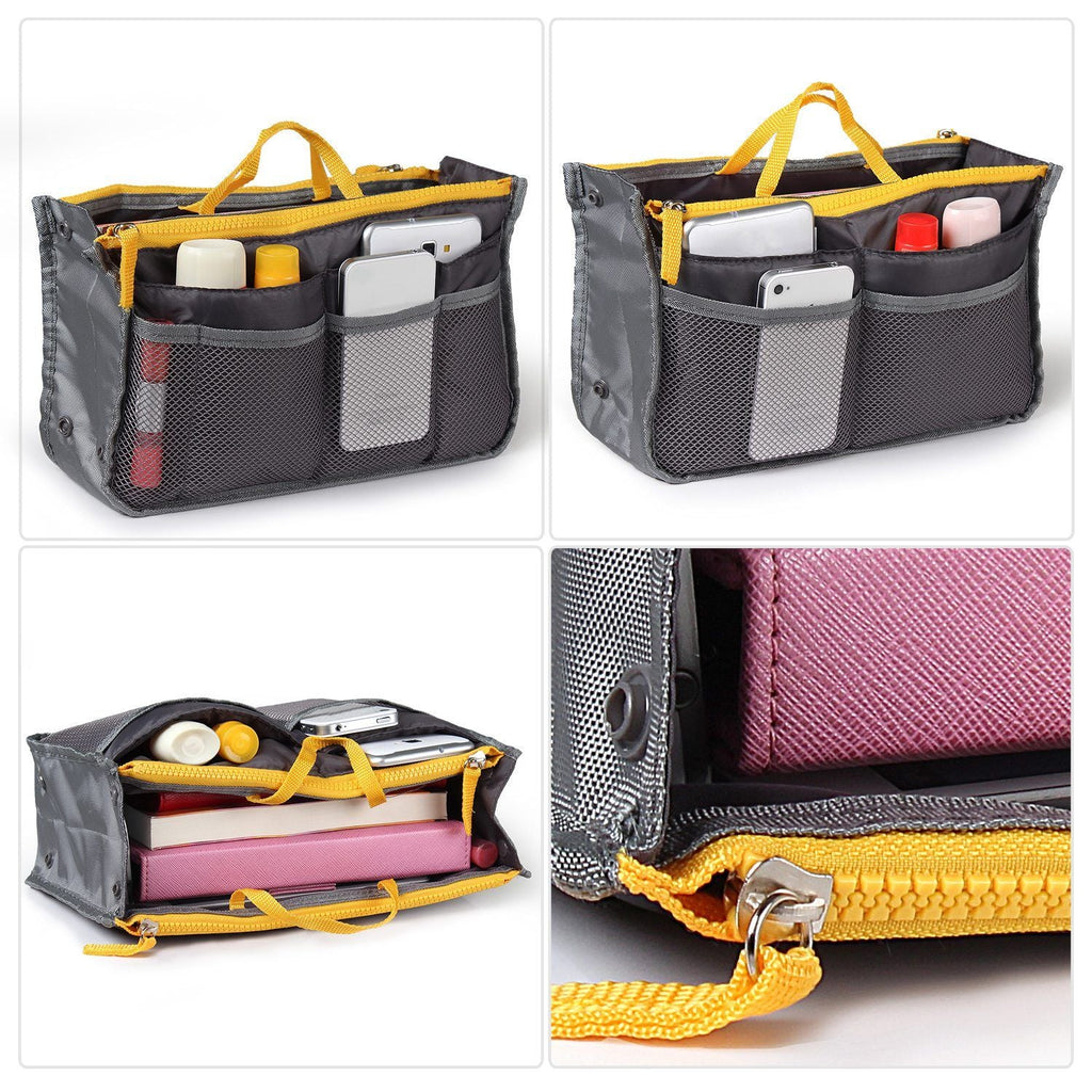 Femme Sac à main de voyage Organisateur de maquillage Trousse de toilette avec dragonne