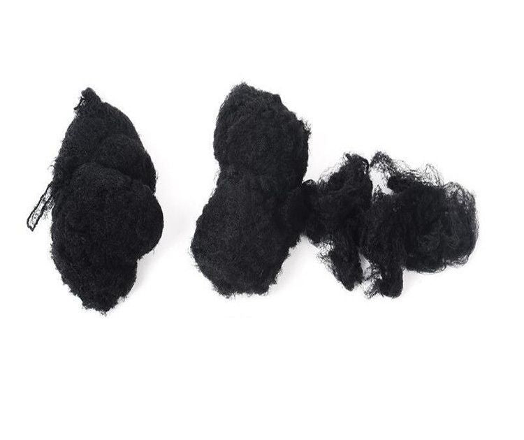 60cm 70cm 80cm 100cm Weiches elastisches Nylon-Haarnetz für Sternen-Tanzaufführungen, Dutt, Haarverlängerungen, Webmütze, schwarze unsichtbare Haarnetze