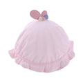 Rosa süße Baby-Winter-/Herbstmütze, Kleinkindermütze für Mädchen und Jungen, Baumwoll-Babymütze, 0-3 Monate