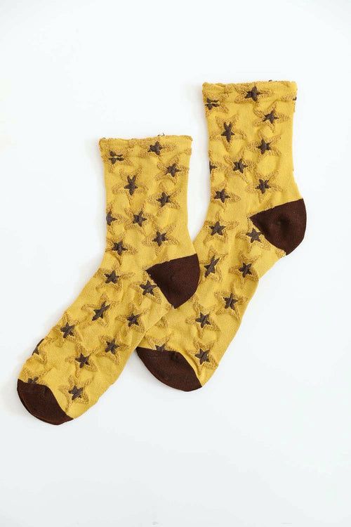 Umweltfreundliche Socken mit Sternendesign