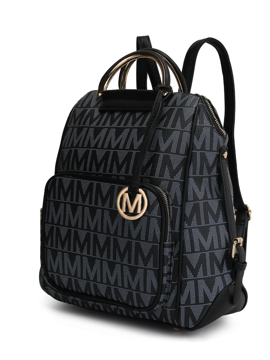 MKF Collection Cora Milan M Signature Modischer Rucksack von Mia K
