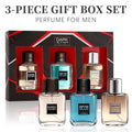 3-teiliges Set Parfüm Herren Eau De Toilette Spray Köln - Holzig & Würzig Maskuliner Duft - Mit Cranberry, italienischer Zitrone und Grapefruit, Salbei und Absinth mit Zitrusfrüchten