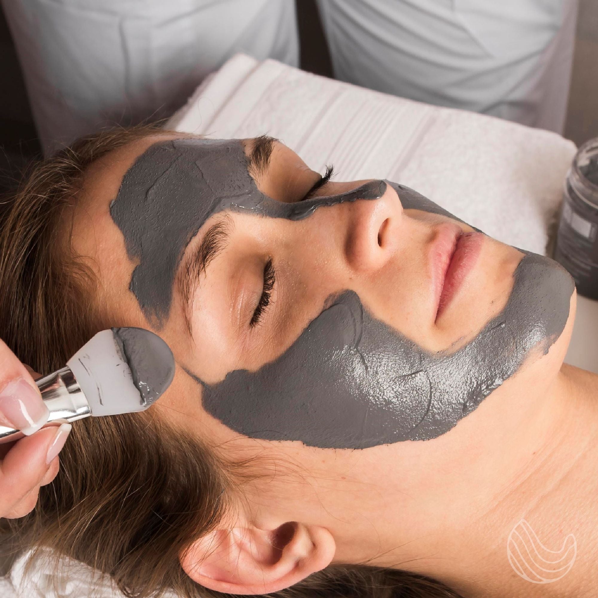 Totes Meer Schlamm Maske mit Agaven-Kokosöl – 120ml Entgiftende & Hydrierende Gesichtsmaske – Reinigt die Haut & Kontrolliert Akne, während sie mit Kokos-Agavenöl nährt