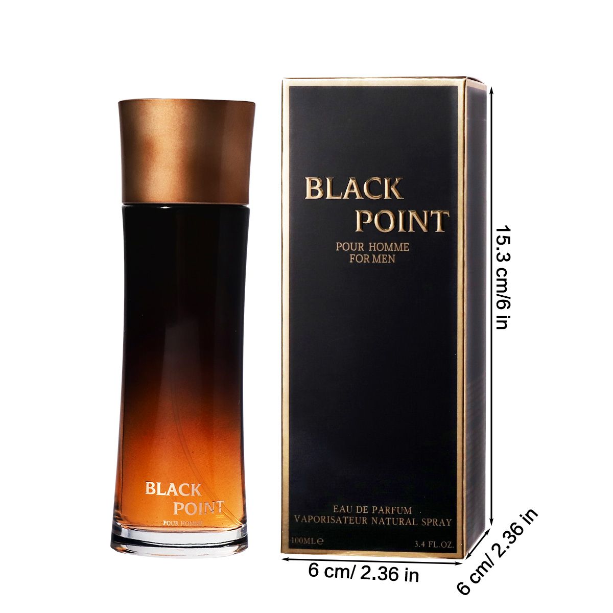 3.4fl.oz Damen Eau De Parfum Spray – Langanhaltendes Duftspray, mit Zitrone, Bergamotte und Sternanis, Perfekt für Dates, Alltag, Partys und zum Verschenken, Valentinstag und andere Feste
