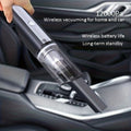 (FST-GZ-013)Aspirateur de voiture sans fil Argent, aspirateur sans fil avec forte aspiration, aspirateur à main petit mini aspirateur rechargeable pour la maison