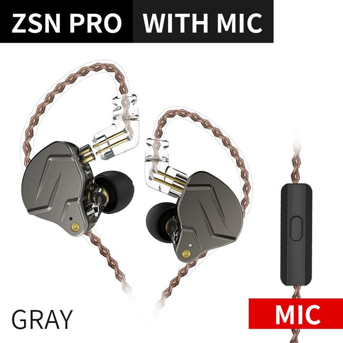 Écouteurs intra-auriculaires en métal, technologie hybride 1BA+1DD, basses HIFI, moniteur intra-auriculaire, casque de sport anti-bruit