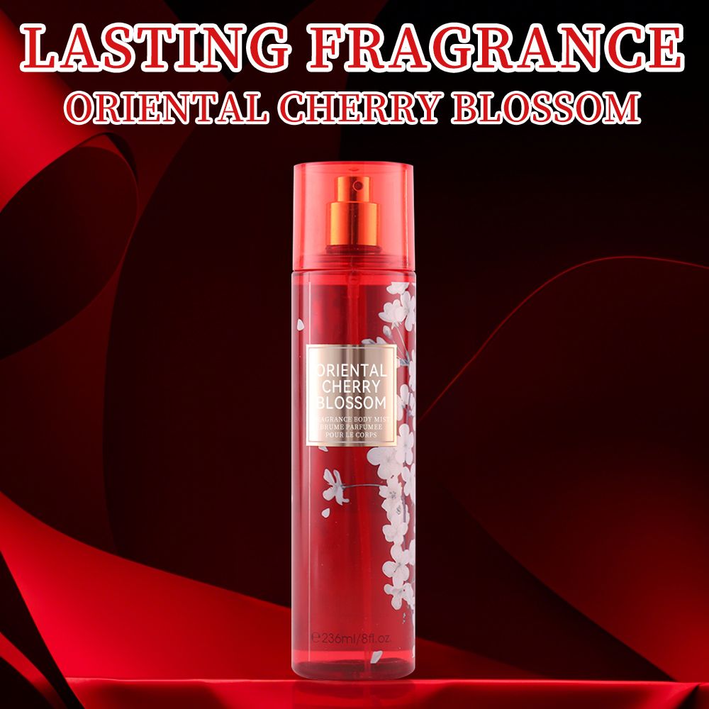 236 ml/ Haar- und Körperspray für Damen, Blumiger Duftspray, Erfrischendes Körperspray, Langanhaltender Duft, Ideal für den Alltag, Verabredungen, Feiern und als Geschenk