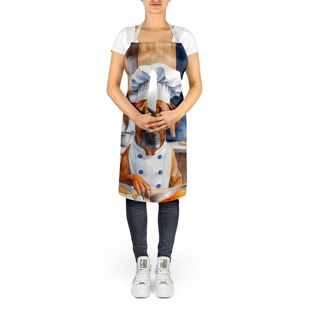 Rhodesian Ridgeback Kochschürze Kochen Küche Kellner Backen Basteln Gartenarbeit für Erwachsene Damen Herren, Unisex, Groß, Mehrfarbig