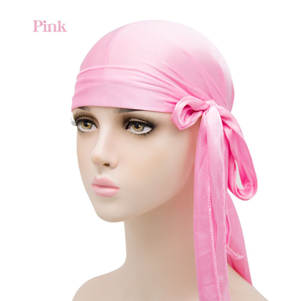 Seidige Durags für Herren und Damen 360 Waves mit 1 Wave Cap Seidiger Satin Durag Extra lange Bänder Feuchtigkeitsableitendes Gewebe Satin-Du-Rag