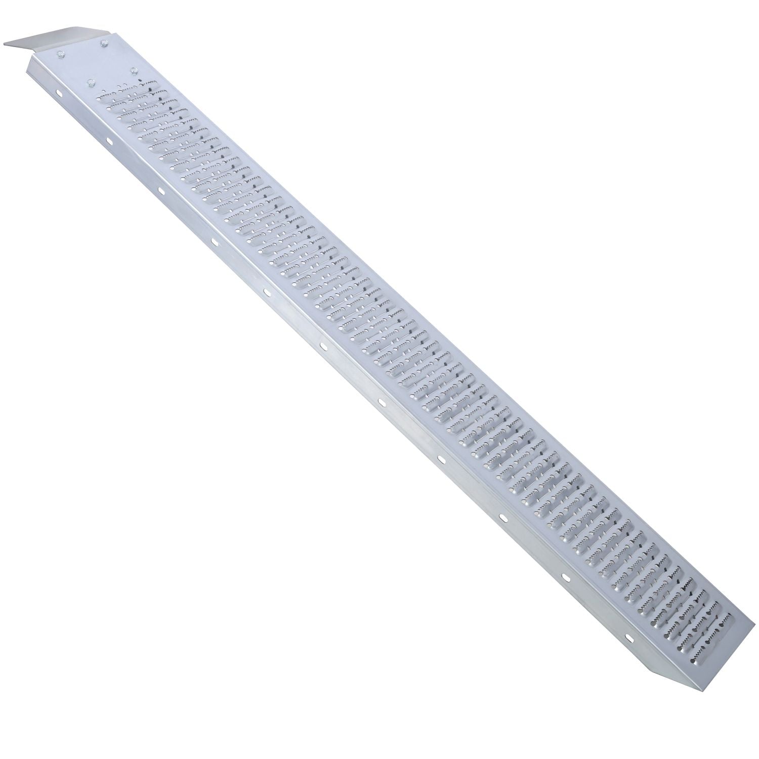 167,6 cm (66 Zoll) lange Laderampen, 435 kg (960 lbs) Tragkraft, Laderampen für Pickup-Trucks, Motorradrampe aus Stahl, Dirtbike-Rampe für LKW, Rasenmäher, Schneefräse, ATV, Quad, 2er-Pack, mit 2 Spanngurten, 1 Paar Handschuhe