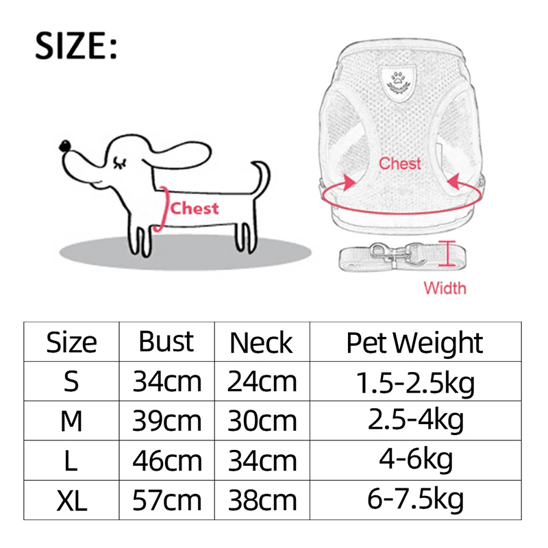 Katze Hund Haustier Geschirr Verstellbare Kontrollweste Hunde Reflektierend S M L XL Leine