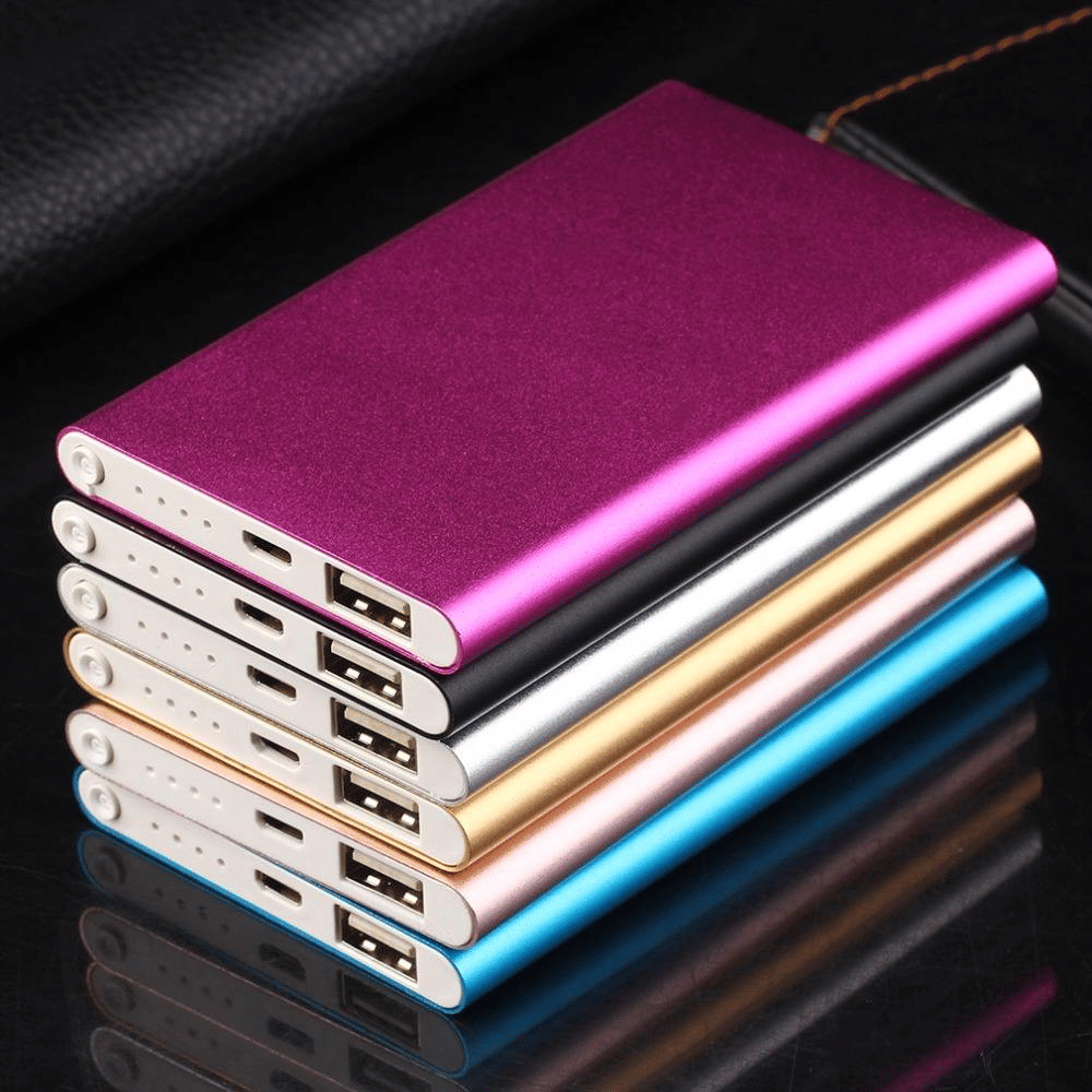 Tragbare ultradünne Hülle für 5000 mAh Powerbank für iPhone 7 8 6 6S und externes Akku-Ladegerät für iPhone 5 5s