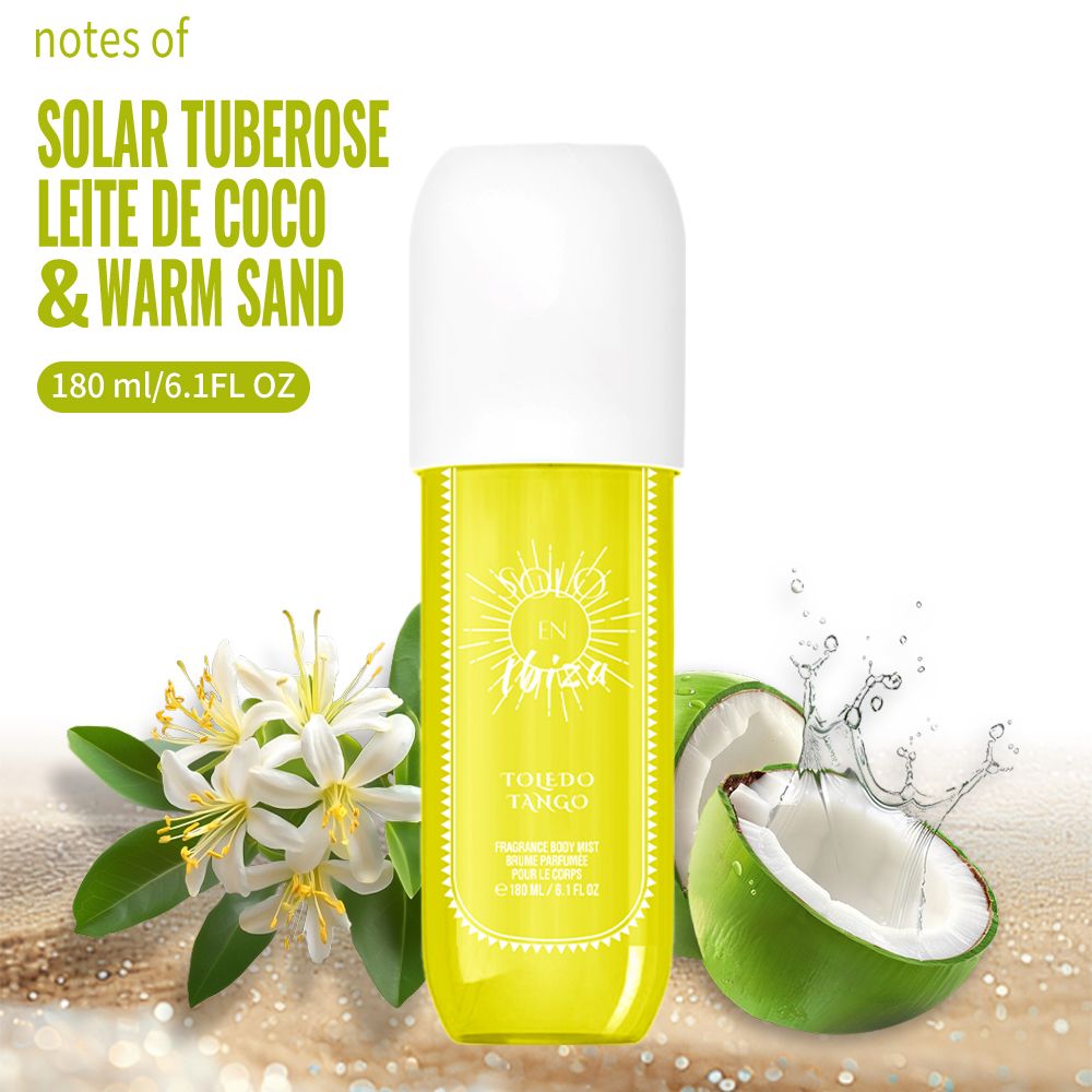 [SOLO EN IBIZA Brume] 1 pièce SOLO EN IBIZA 180 ml Brume Parfumée Longue Durée Cheveux & Corps pour Femme Parfait pour les Rendez-vous, les Fêtes et les Cadeaux