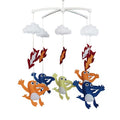 Feuerspeiende Monster Baby-Mobile Halloween-Deko Musik-Mobile