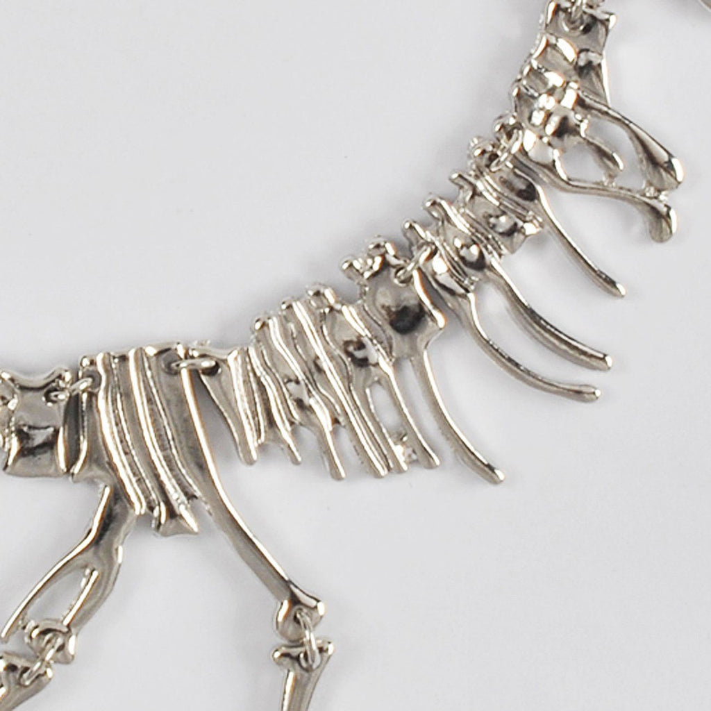 Jane Stone Modeaussage Collier Halskette Vintage Durchbrochenes Lätzchen Kostüm Schmuck