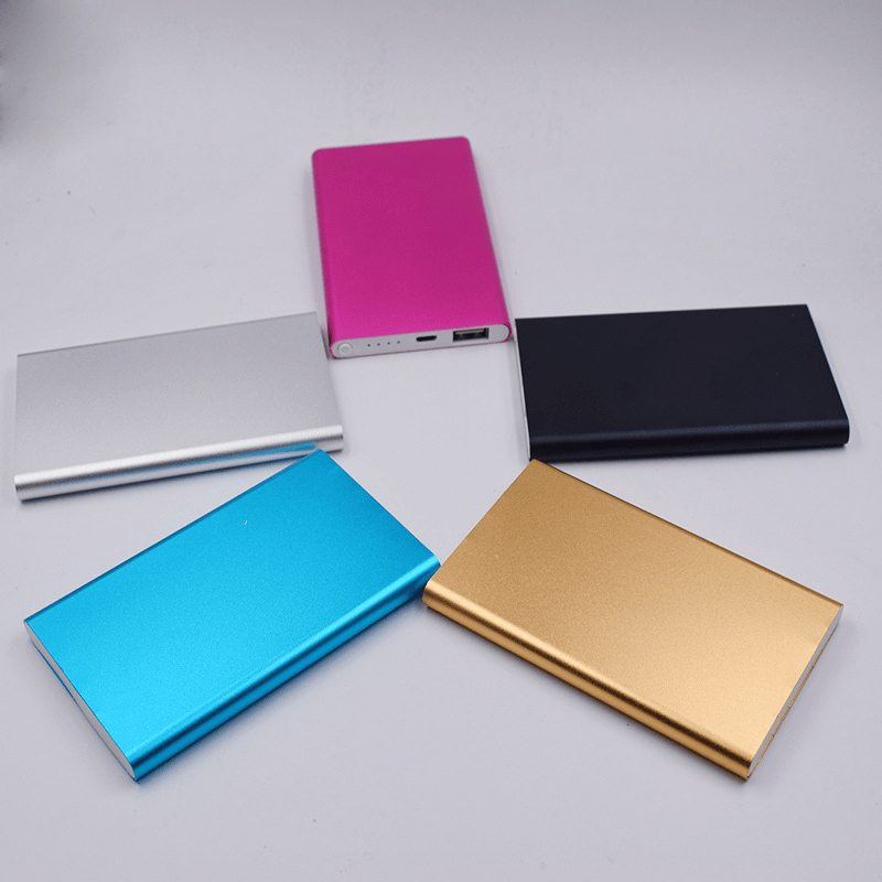 Tragbare ultradünne Hülle für 5000 mAh Powerbank für iPhone 7 8 6 6S und externes Akku-Ladegerät für iPhone 5 5s