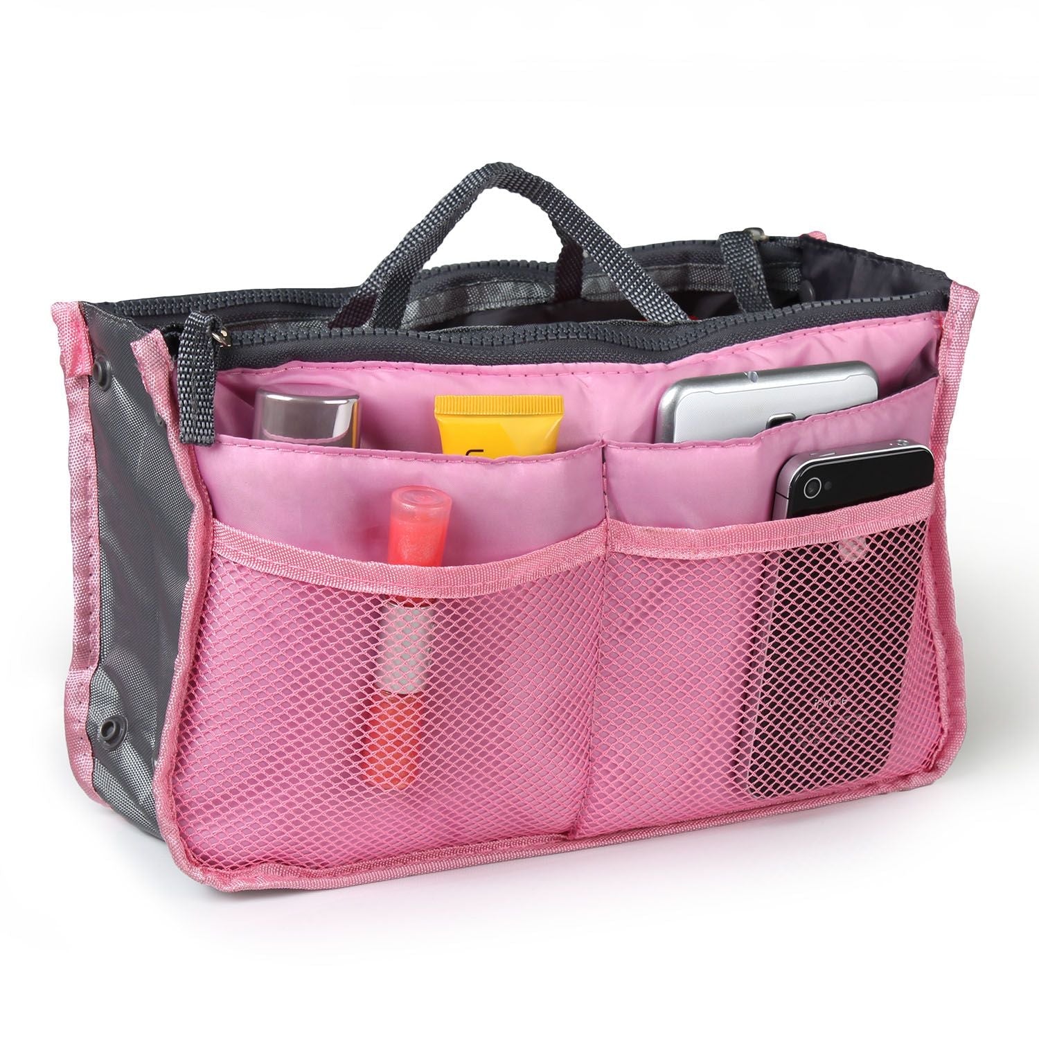 Femme Sac à main de voyage Organisateur de maquillage Trousse de toilette avec dragonne
