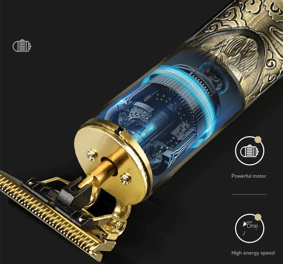 Tondeuse Cheveux Barbe Professionnelle sans Fil Rasoir Électrique Coiffeur
