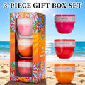 Solo En Ibiza, 3-teiliges Set, Körperbutter für Männer und Frauen, 3 verschiedene Düfte, langanhaltender Duft, perfekt für Dating, Alltag, Partys, Geschenk, je 52 ml