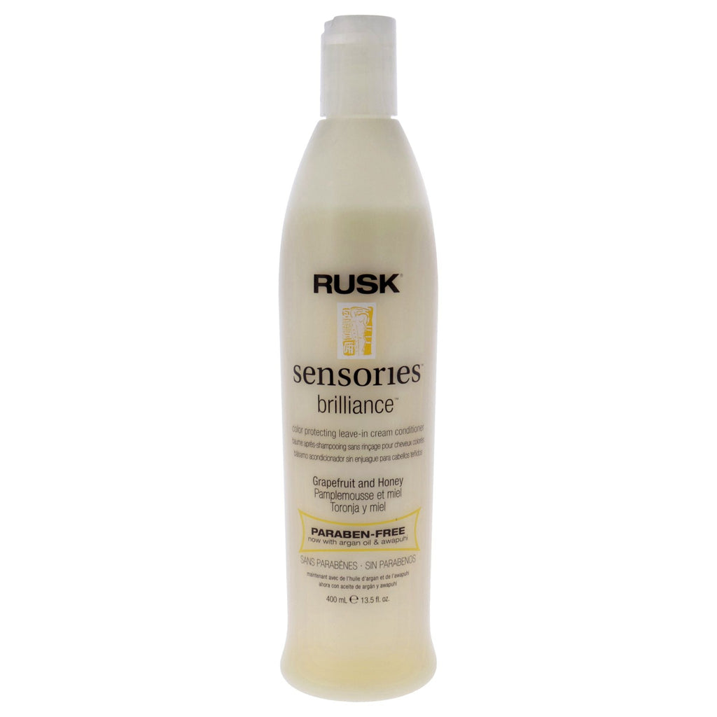 Sensories Brilliance Pflegespülung von Rusk für Unisex – 400 ml Spülung