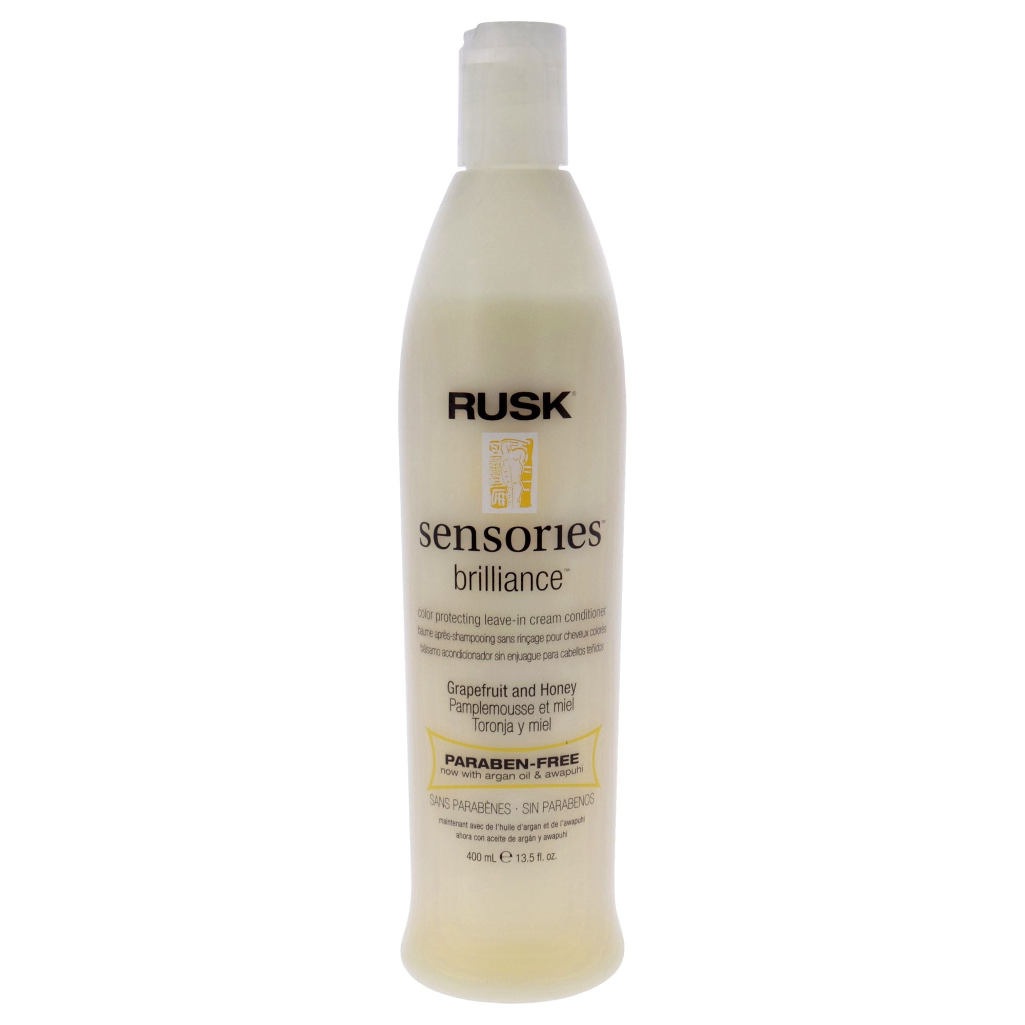 Sensories Brilliance Pflegespülung von Rusk für Unisex – 400 ml Spülung