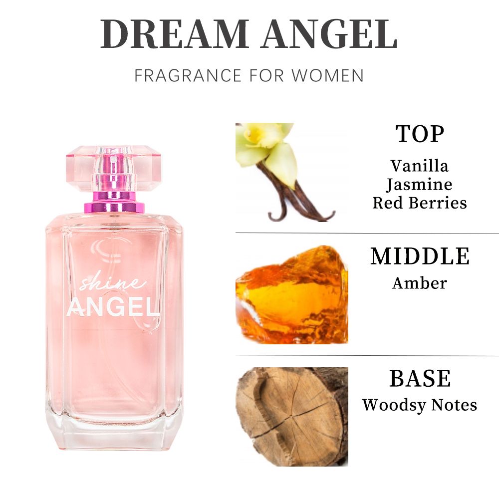 [Parfum longue durée] Eau de parfum longue durée pour femme 100 ml Notes de vanille, jasmin, fruits rouges, parfait pour les rendez-vous, la vie quotidienne, les soirées, les cadeaux