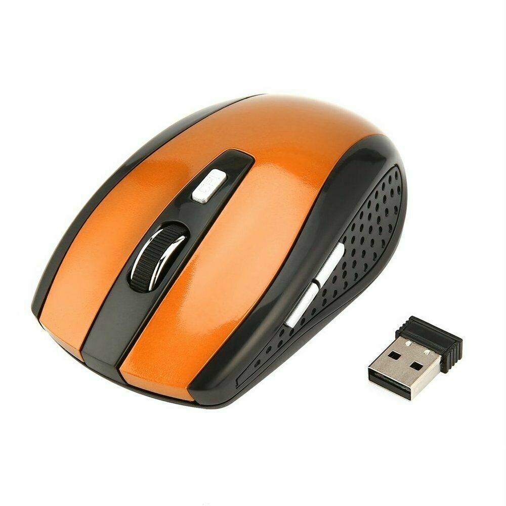 Souris optique sans fil 2,4 GHz et récepteur USB pour ordinateur portable PC DPI États-Unis