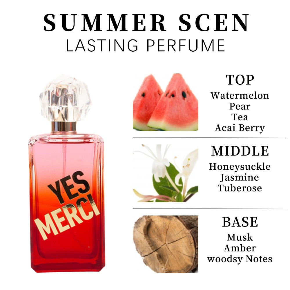 3-teiliges Set, Eau de Parfum Spray Geschenkbox für Damen, langanhaltender Duft, 3 verschiedene Duftrichtungen, perfekt für Weihnachtsgeschenke, Dating, Alltag, Partys, 100 ml/Flasche