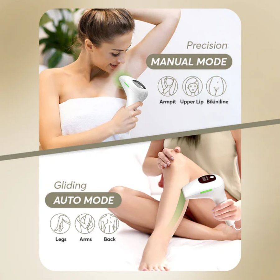 Professioneller Laser-Epilierer IPL-Haarentfernung Körper Bikini Bein Haarentfernungsgerät 900.000 Blitze 5 Stufen Epilierer Schmerzfreie elektrische Epiliermaschine