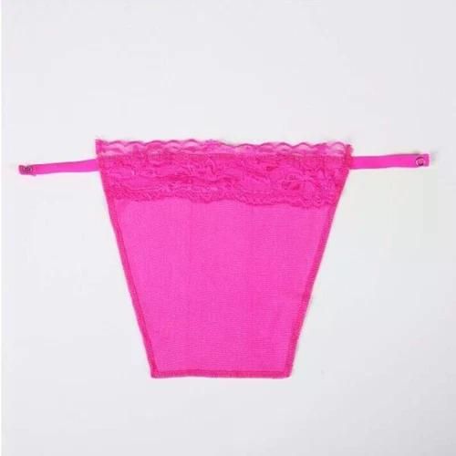 8er-Pack Damen Spitzen-Cami-Clip-on-Schein-Top-Overlay-Bescheidenheitseinsatz für tief ausgeschnittene Hemden
