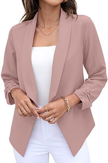 Frühlings- und Herbstanzug für Damen, bügelfreier Freizeitanzug, Oberteil, Berufsbekleidung für Damen