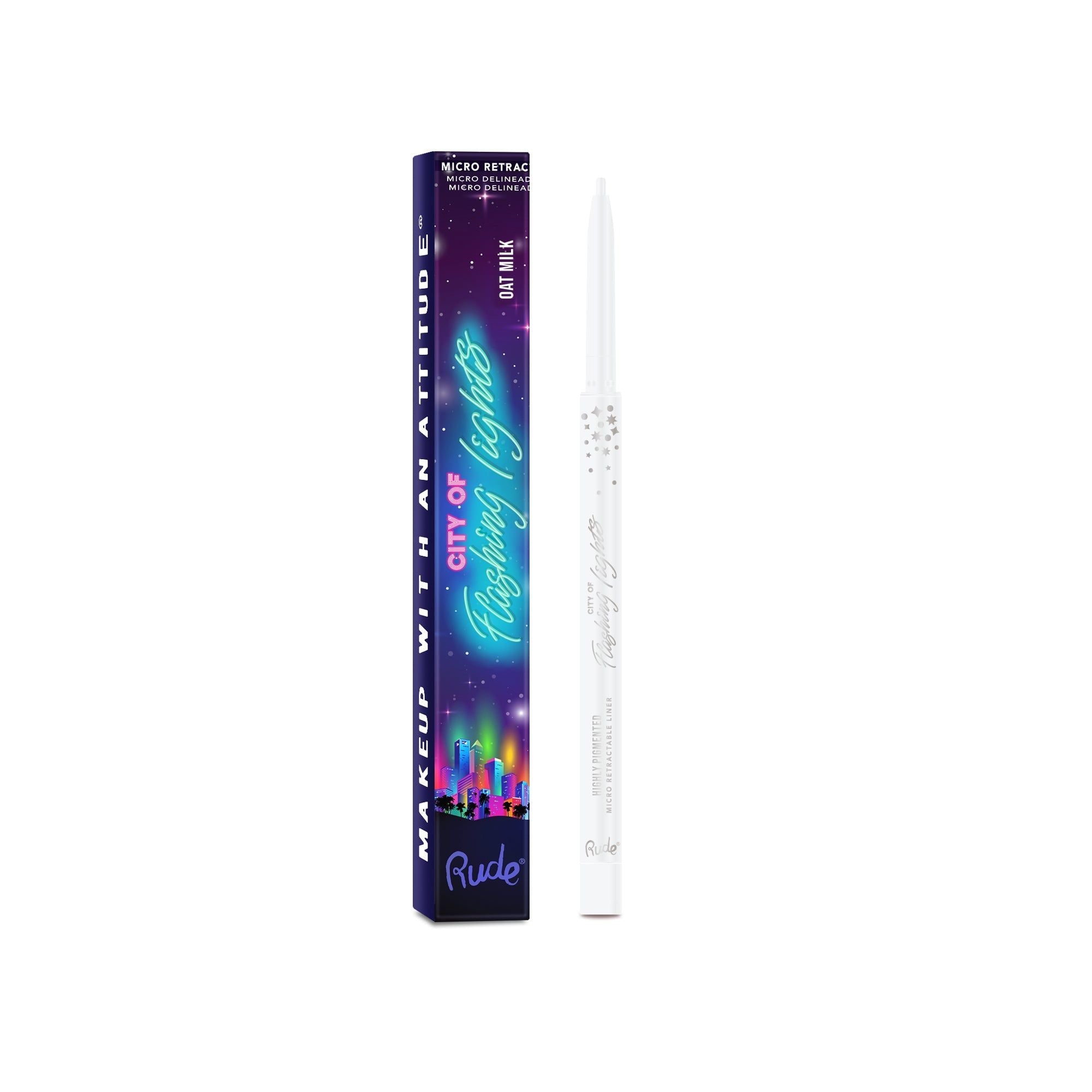 RUDE City of Flashing Lights Micro Eyeliner Rétractable